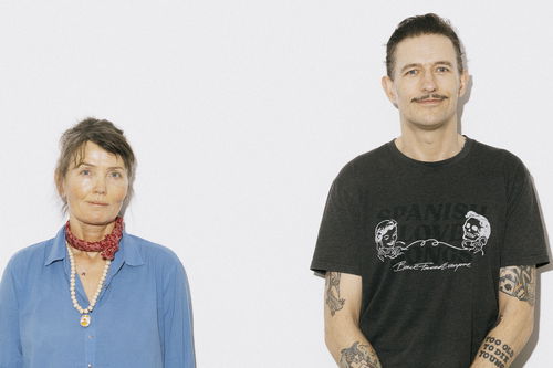 Kari Slaatsveen og Kristopher Schau